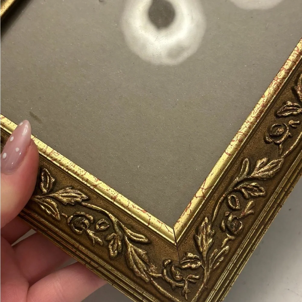 Gold like picture frame